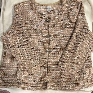 NIC+ZOE Neutral Multi Knit Cardigan